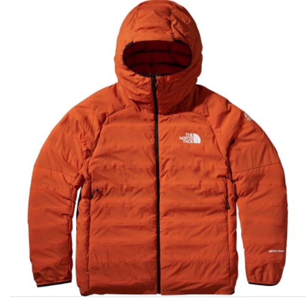 North Face Summit L3 50/50 Down Hoodie - Burnt Ochre (Men’s Medium)